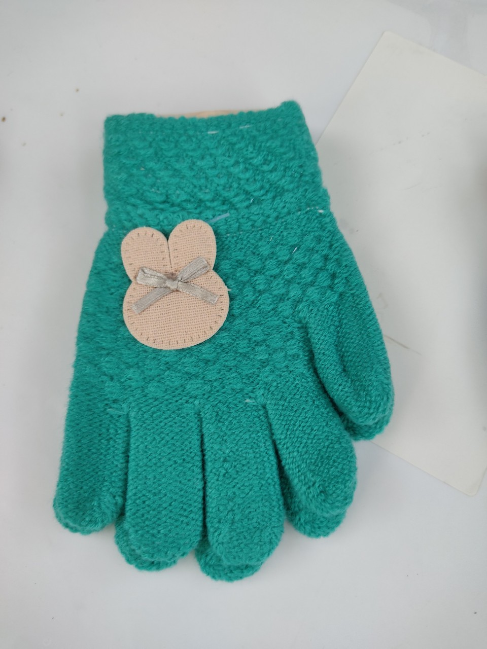 Găng tay len bé gái (1đôi) size từ 3-6 tuổi