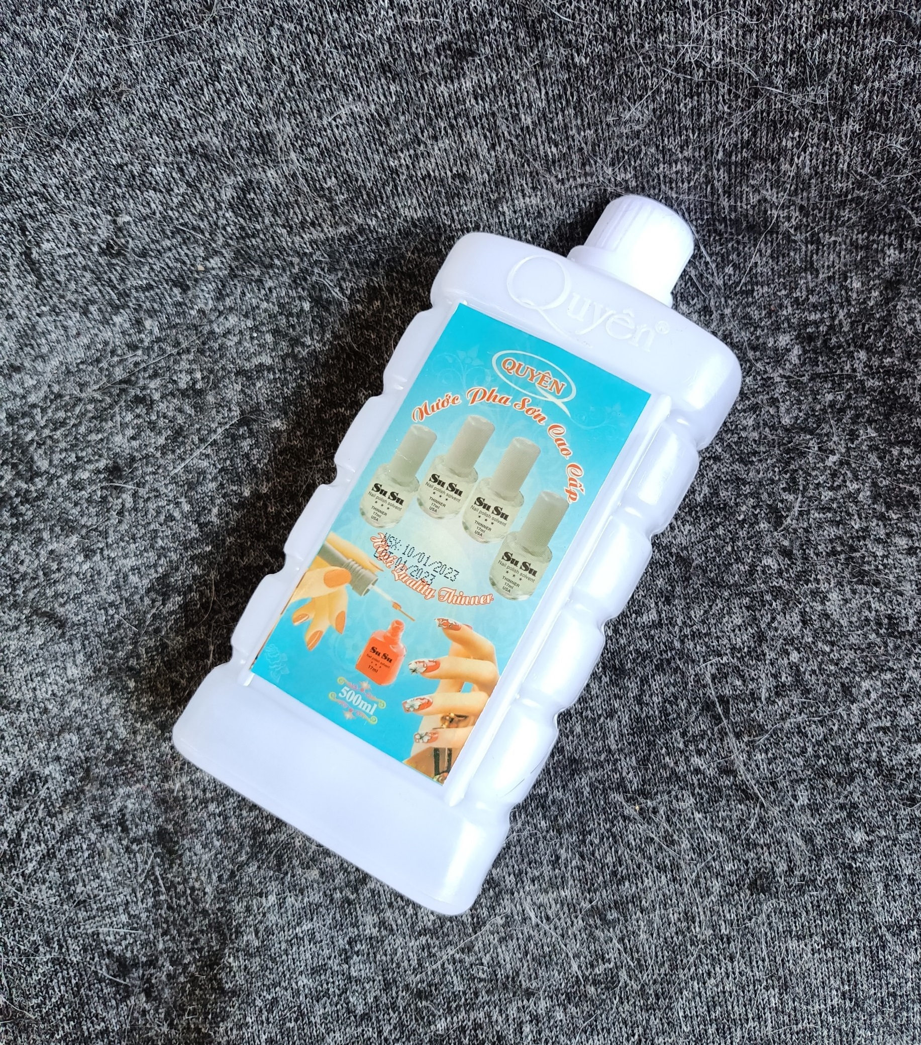 Nước pha sơn móng tay Quyên 500ml