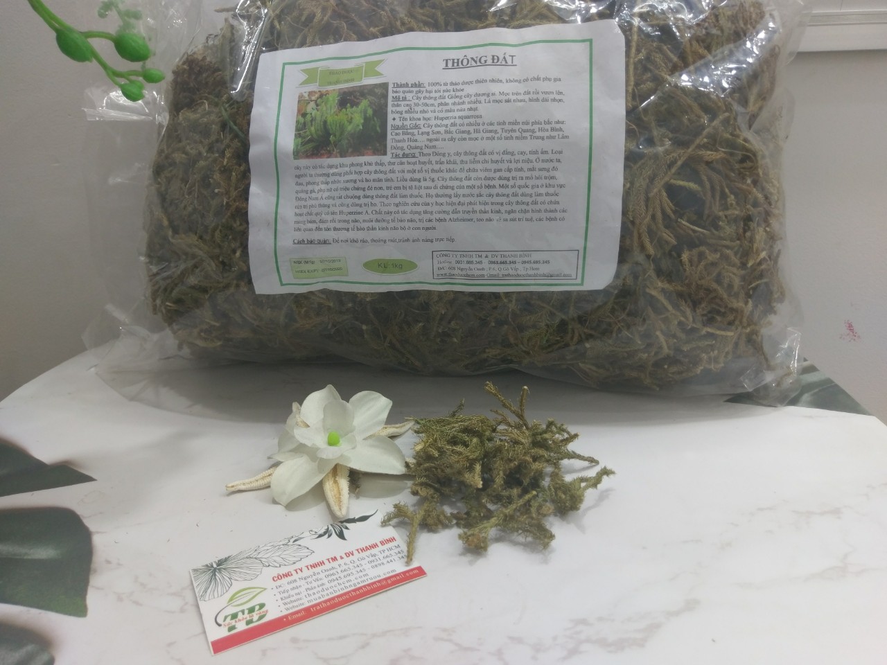 Cây Thông Đất Khô 1KG - Thảo Dược Thanh Bình