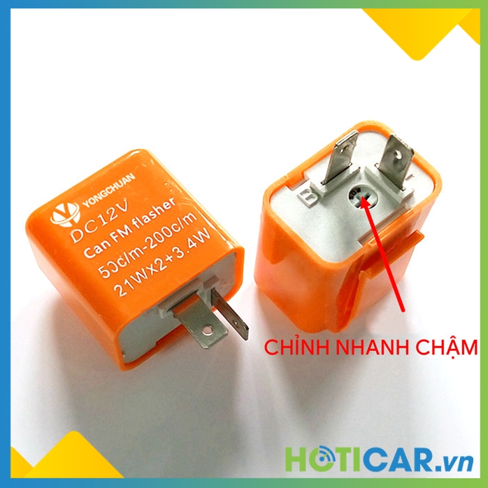 Cục chớp xi nhan điện tử 12V xe máy CF12-1