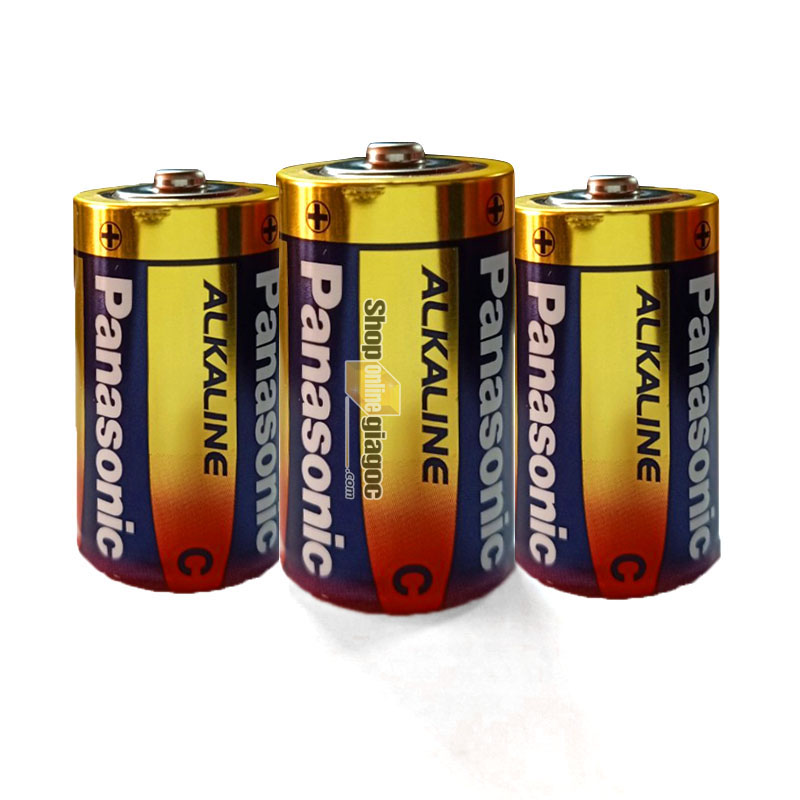 Pin Panasonic Alkaline Cỡ Trung 1.5V LR14T/2B