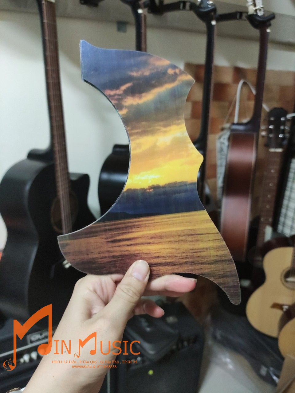 3D Guitar Case Anti-Scratch Sticker