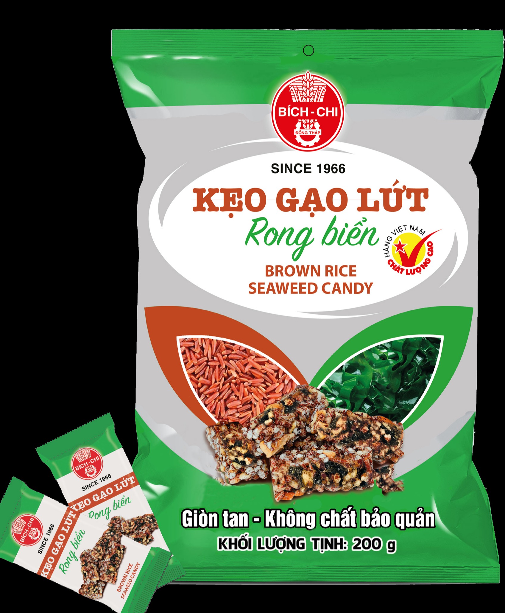 KẸO GẠO LỨT RONG BIỂN BÍCH CHI