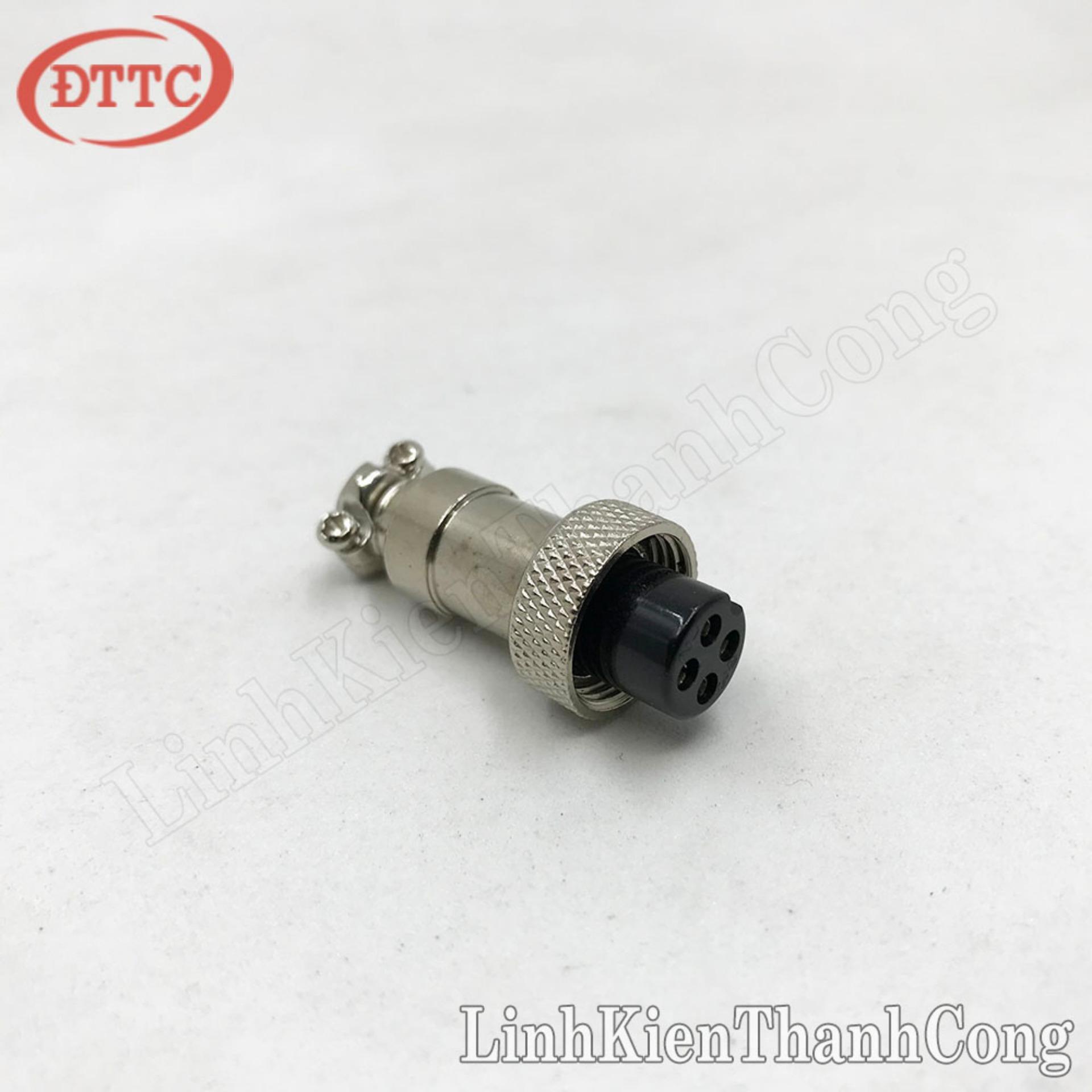 Giắc GX12-4P 12mm 4 Chân (Cái)