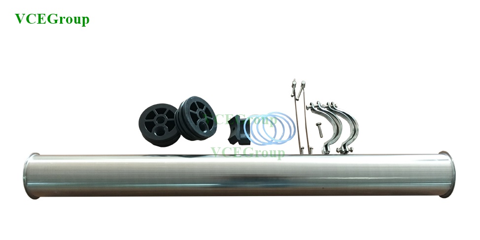 Vỏ màng lọc RO 4040 Inox