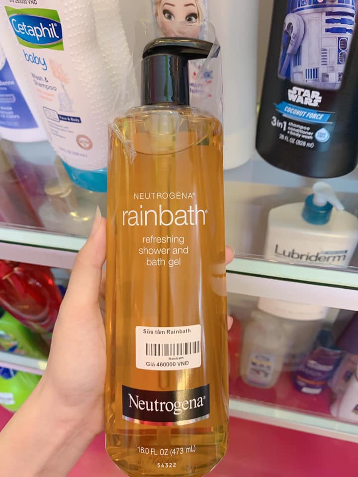 Gel tắm tri mụn lưng NEUTROGENA RAIN BATH REFRESHING 473ml