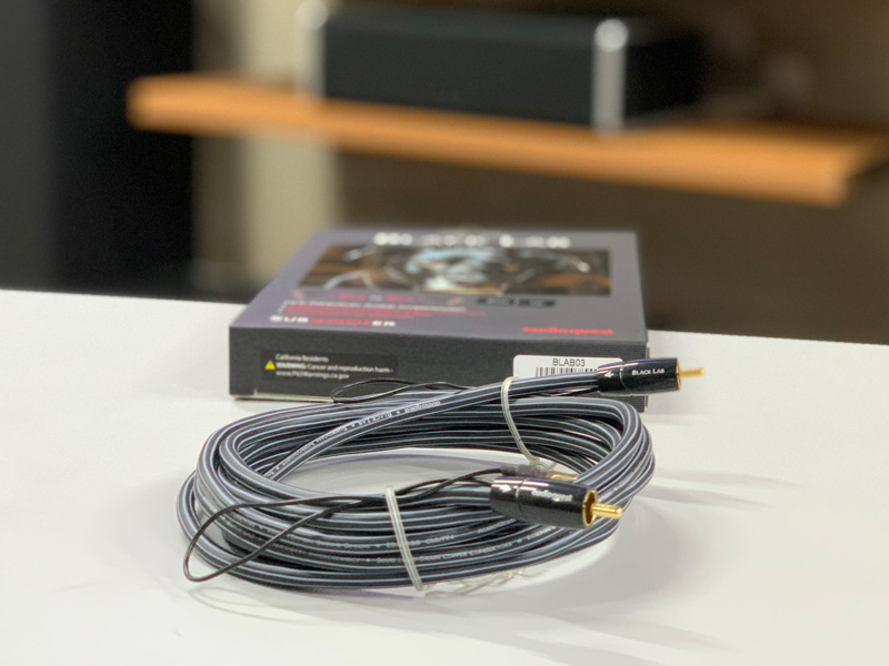 Dây Sub AudioQuest Black Lab 5m