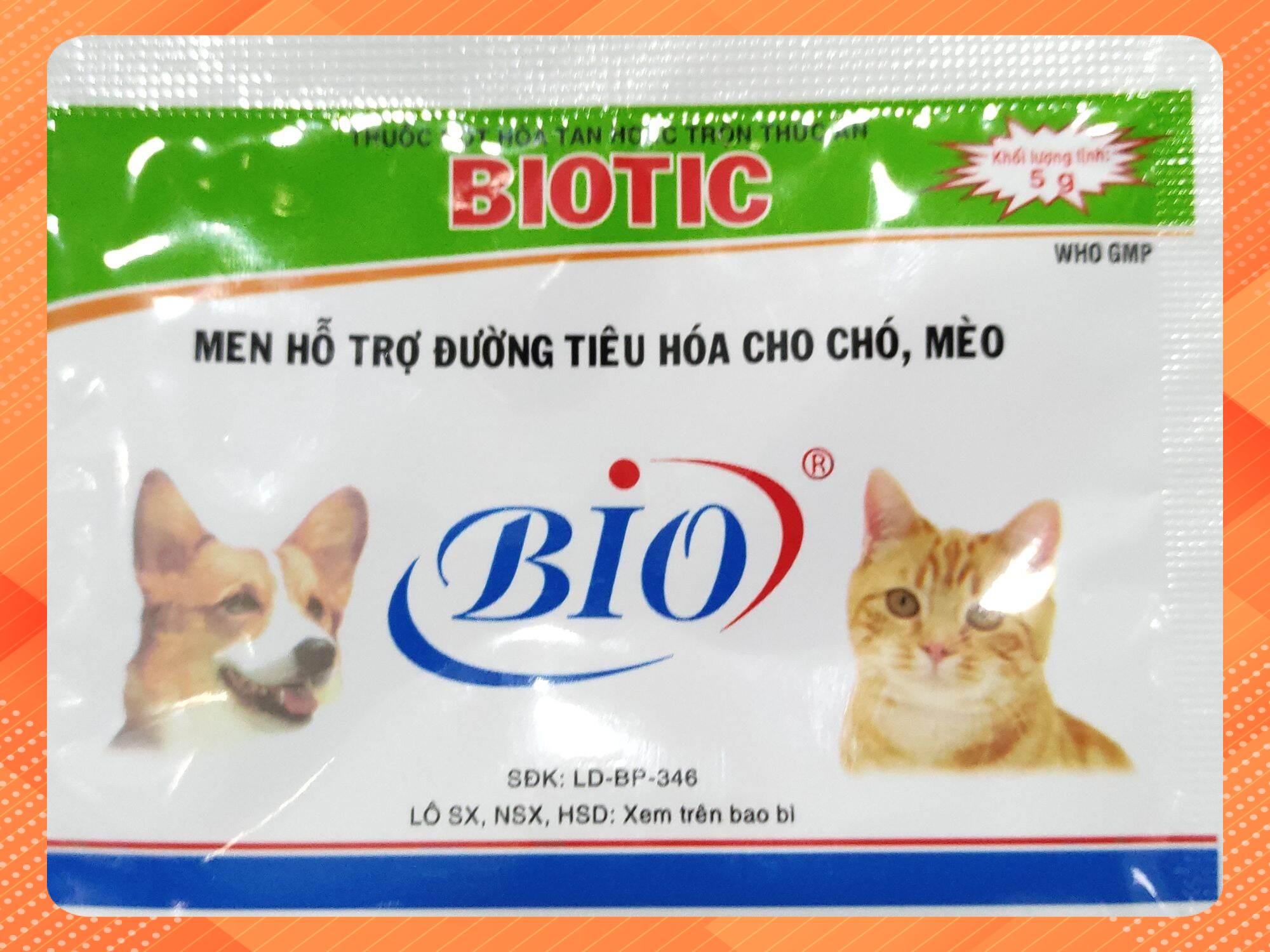 BIOTIC 5G men tiêu hoá cho chó mèo