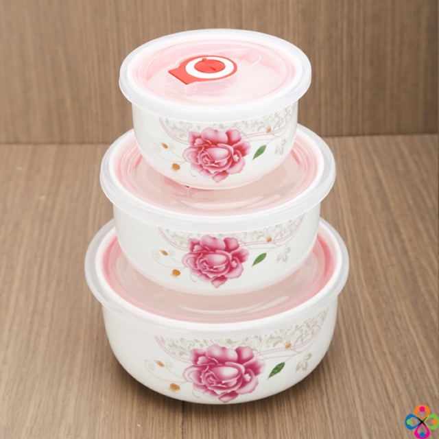 [HÀNG SẴN HCM] Bộ thố sứ 3 cái