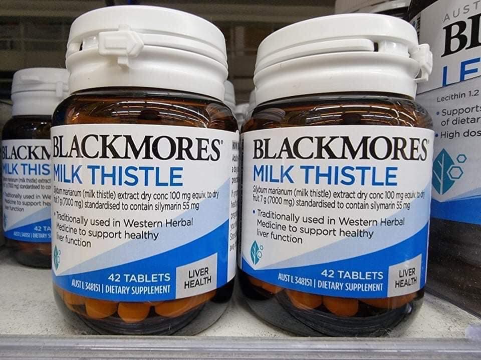 Gan Blackmores Milk Thistle 42 viên