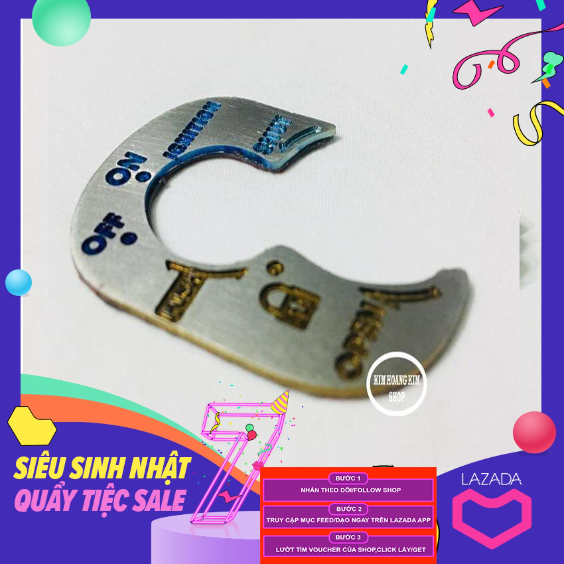 Tem dán ổ khóa Titanium dành cho Winner (Titan 100%) dày 2li
