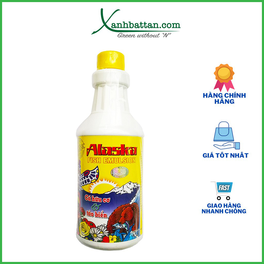 Đạm Cá Thủy Phân Alaska Nhập Khẩu Từ Mỹ Chai 1 Lít