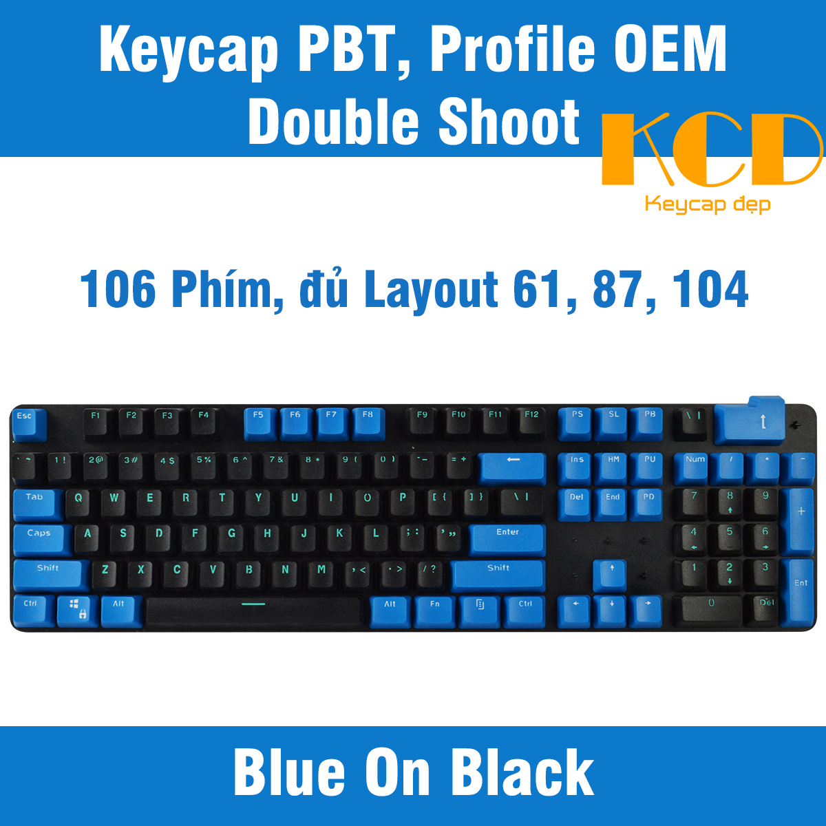 Keycap PBT doubleshot, keycaps for mechanical keyboard