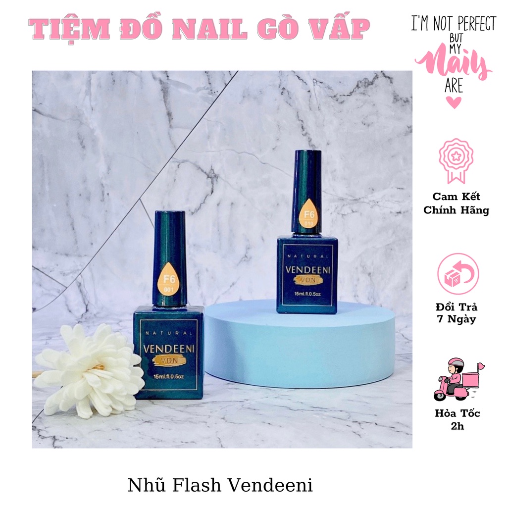 Sơn Nhũ Flash Siêu sáng Vendeeni Lẻ Chai