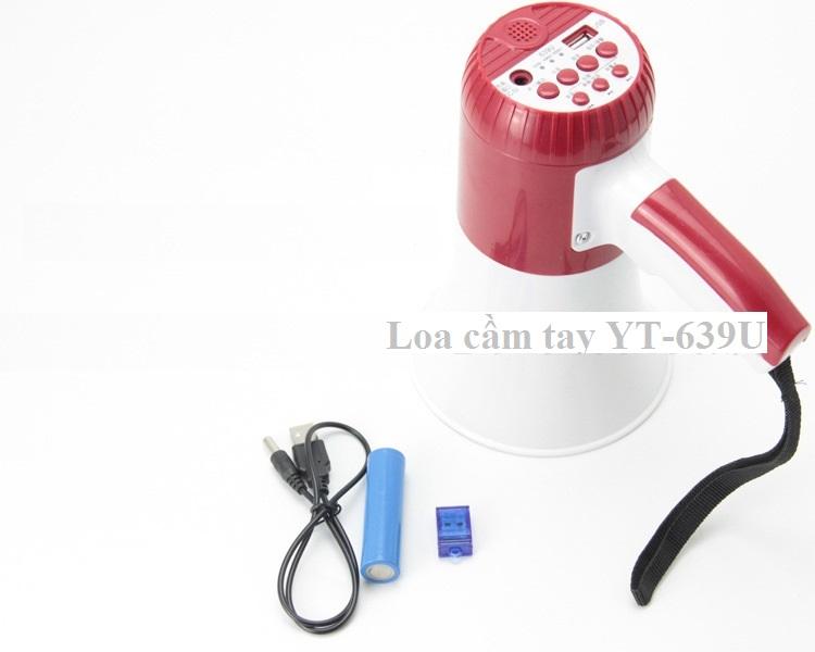 Loa phóng thanh cầm tay yt-639u