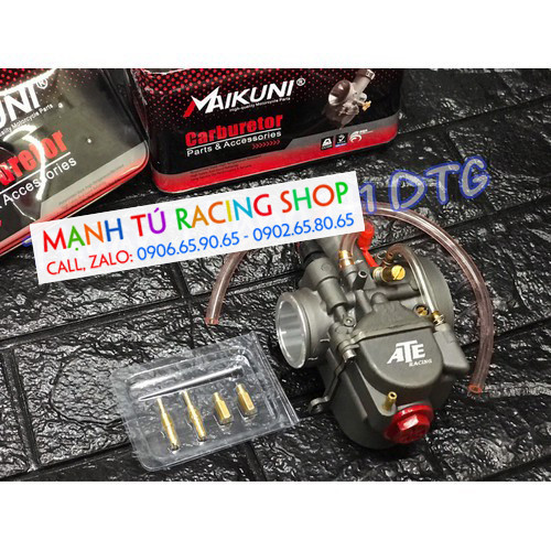 Bình xăng ga dẹp maikuni kèm kim đót - 30mm - bx001