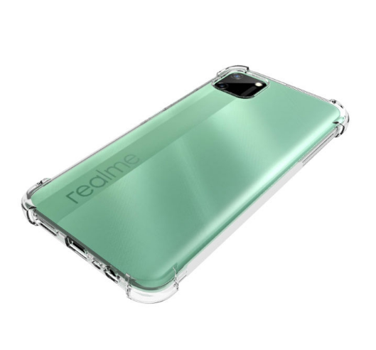 REALME C11 ỐP DẺO TRONG TPU CHỐNG SỐC 4 GÓC CẠNH