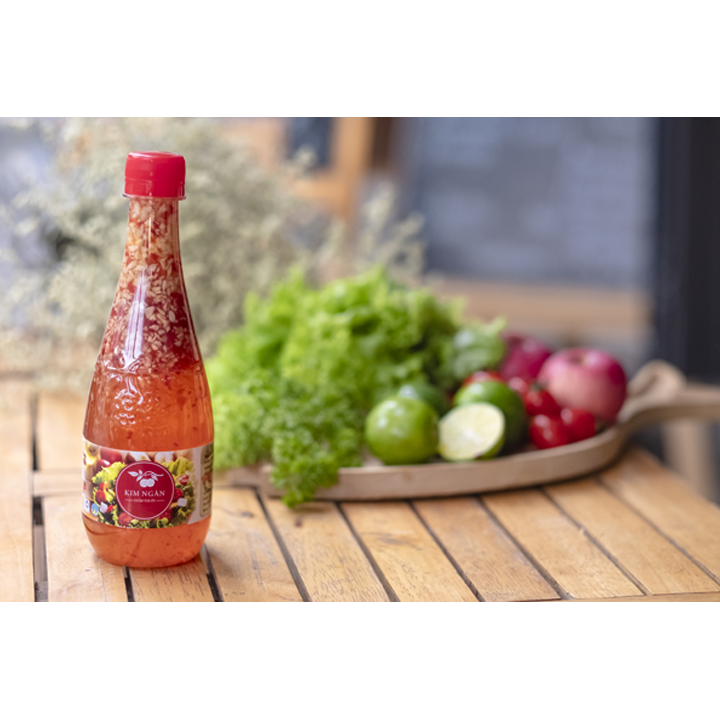 Giấm Tỏi Ớt Kim Ngân (450ml)