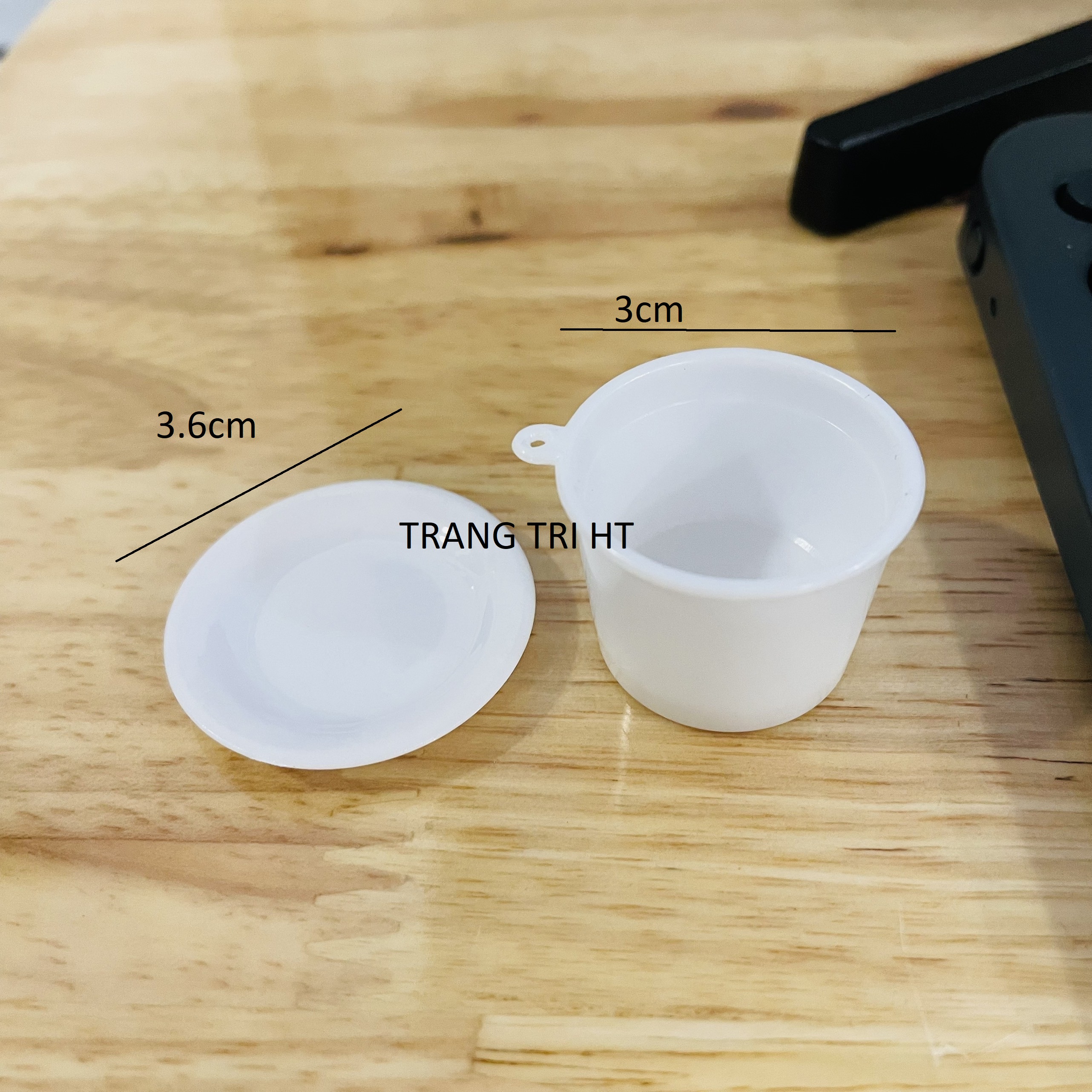 Mô hình bộ bầu cua trang trí nhà búp bê