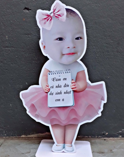 Chibi thiết kế trang trí sinh nhật