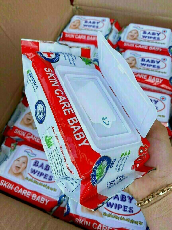 KHĂN GIẤY ƯỚT BABY WIPES - 80GR