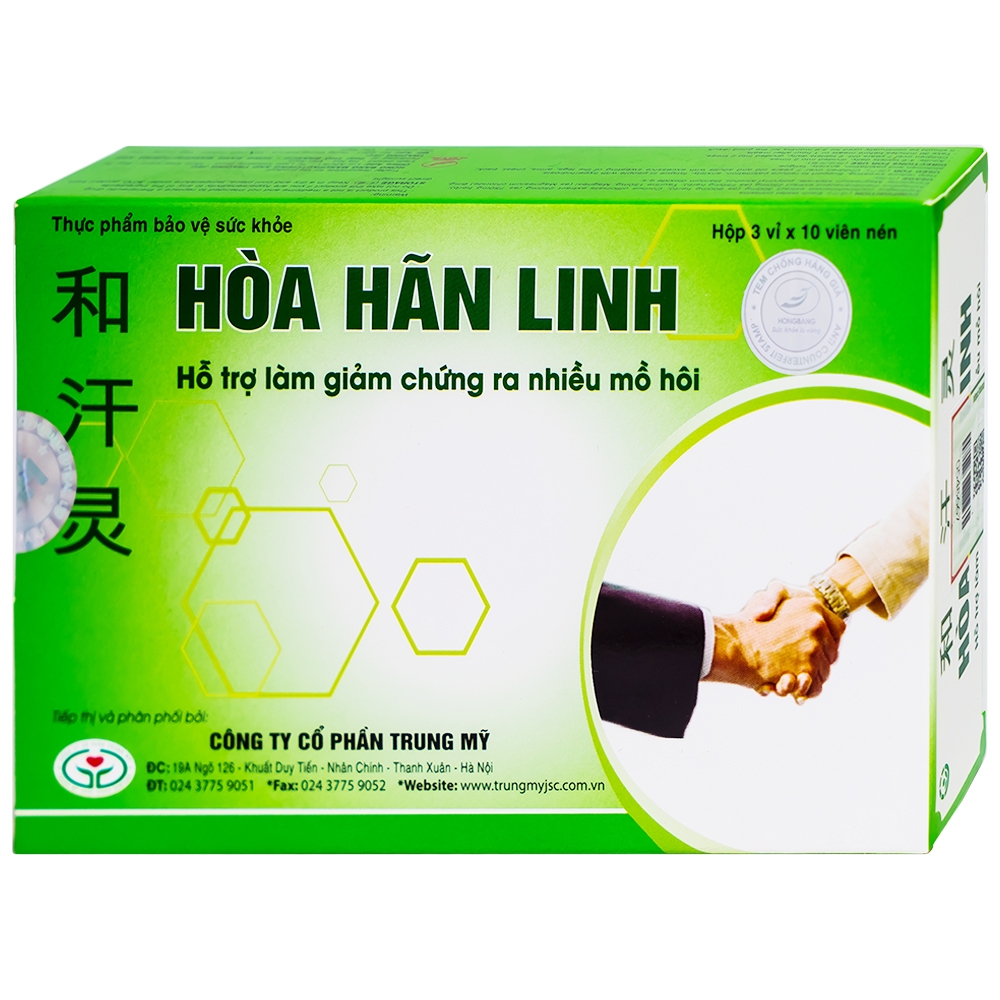 [HCM]HÒA HÃN LINH - GIẢM MỒ HÔI TAY CHÂN