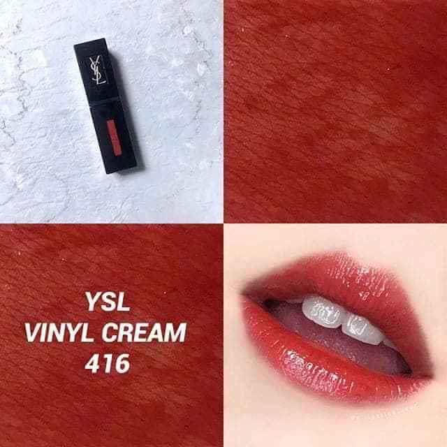 SON KEM YSL VINYL CREAM LIP STAIN 416
