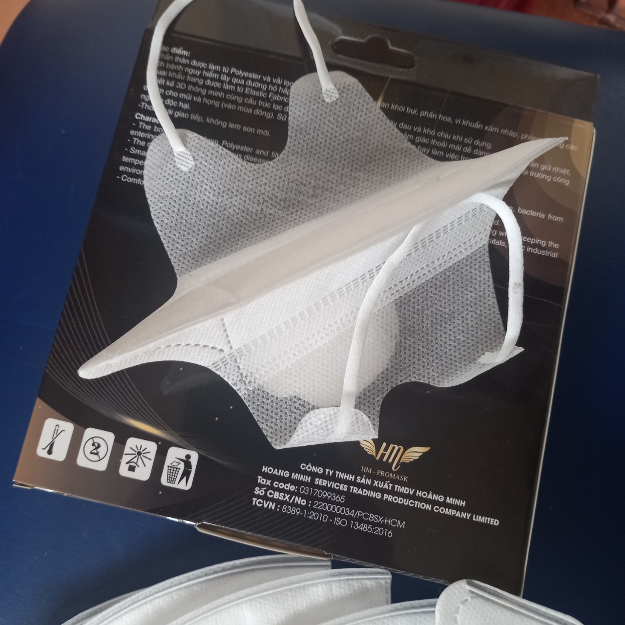 KHẨU TRANG 5D MASK ( 1 HỘP 10 CÁI ) TRẮNG