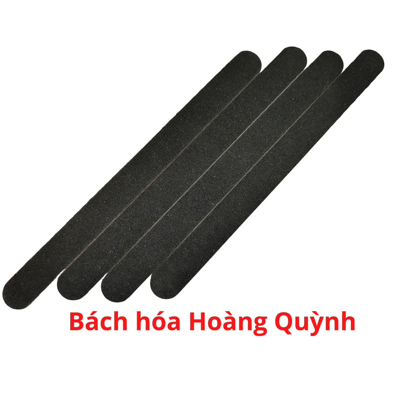 Combo 10  cây dũa móng tay,móng chân 2 mặt màu đen.