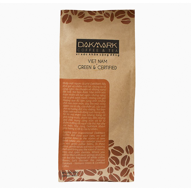 Combo x2 Cà phê Culi nguyên hạt DakMark 200g