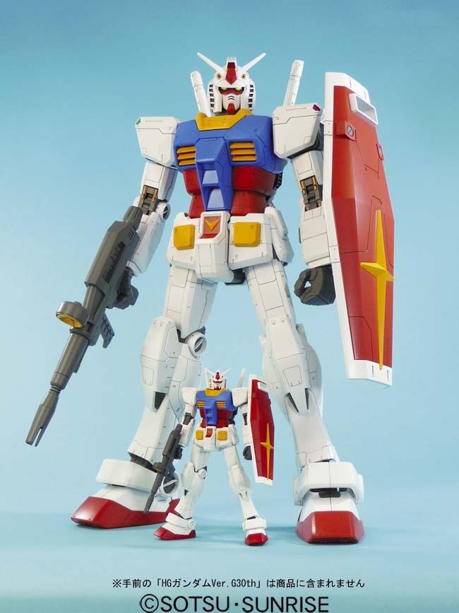 Mô Hình Lắp Ráp Gundam Bandai Mega Size Model RX-78-2 [GDB]