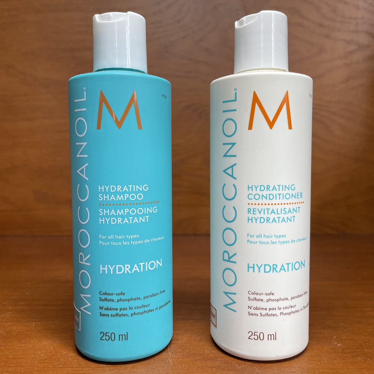 Dầu gội xả dưỡng ẩm phục hồi tóc Moroccanoil Hydration 500mlx2