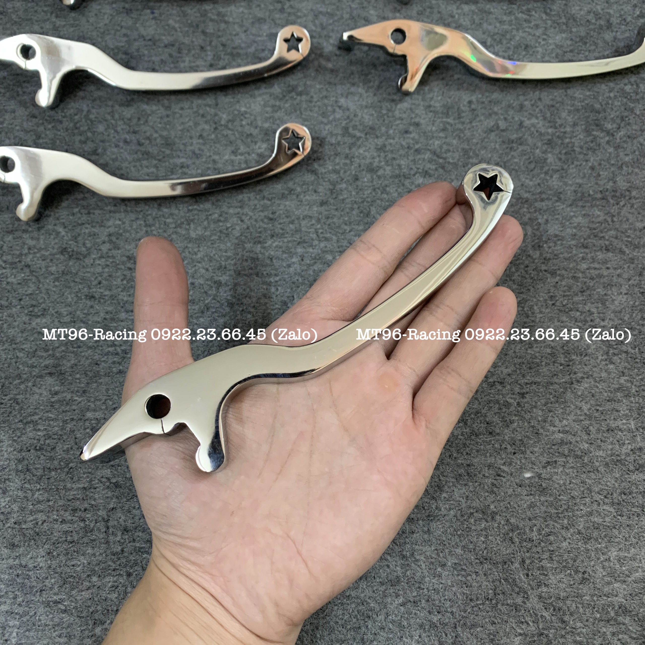 Tay thắng đĩa inox cho future wave thắng đĩa các đời chuẩn inox304 siêu bóng