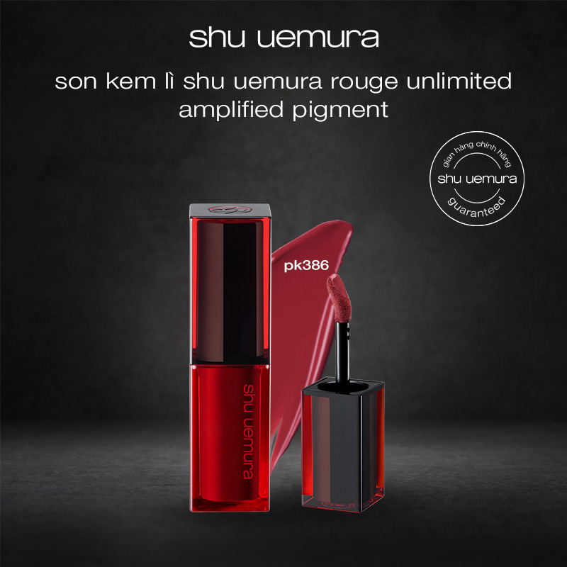 son kem lì lâu trôi shu uemura rouge unlimited amplified pigment, phiên  bản sakura haze