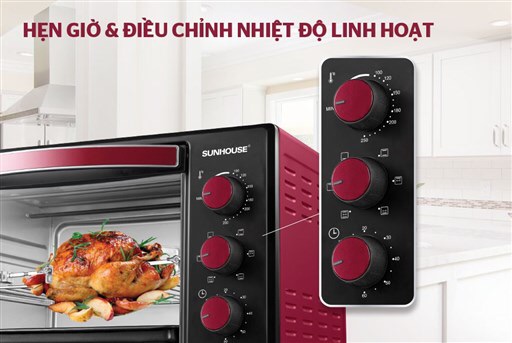 Lò nướng Sunhouse 22L - SHD4222