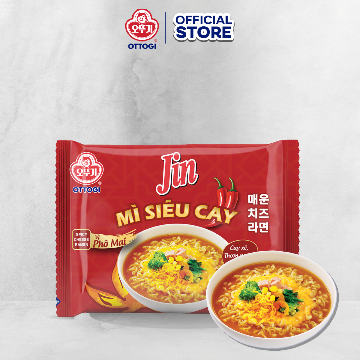 Mì Jin Siukay vị phô mai Ottogi 105g