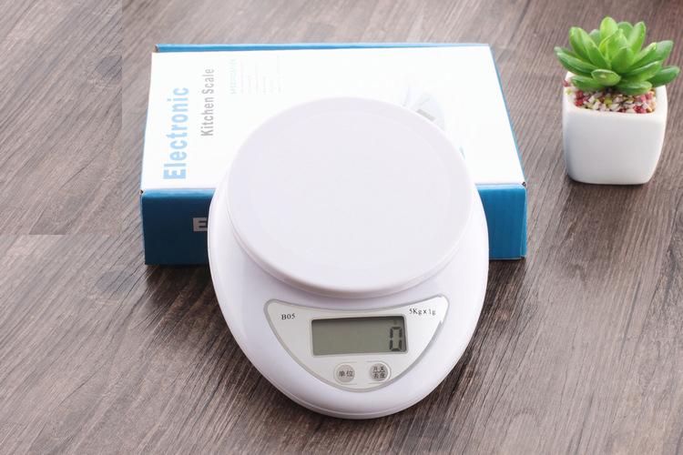 [HCM]Cân điện tử mini nhà bêp 5kg Electronic Kitchen B05