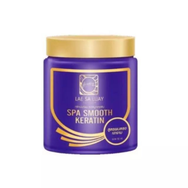 Kem ủ tóc lụa Lae Sa Luay Spa Smooth Keratin 250g hàng thái lan