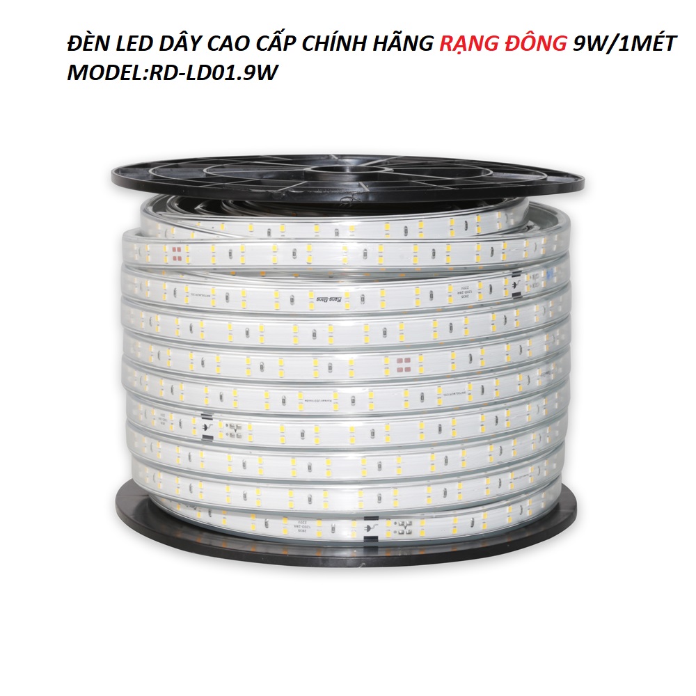 [HCM]ĐÈN LED DÂY CAO CẤP RẠNG ĐÔNG - ĐÈN LED HẮC TRẦN ĐƠN GIÁ THEO MÉT