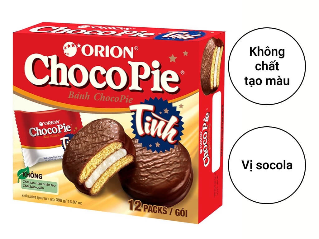 Bánh Choco-pie hộp 396g (12 cái)