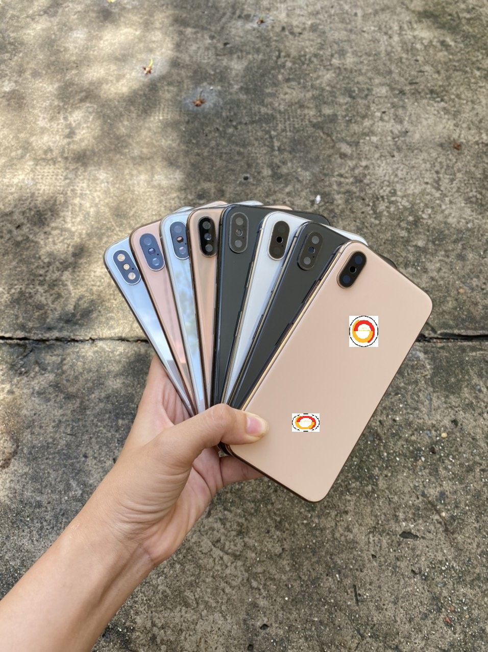 Vỏ sườn zin tháo máy dành cho X và XS