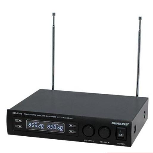 [HCM]Micro không dây Sunrise SM-2700 (Đen)