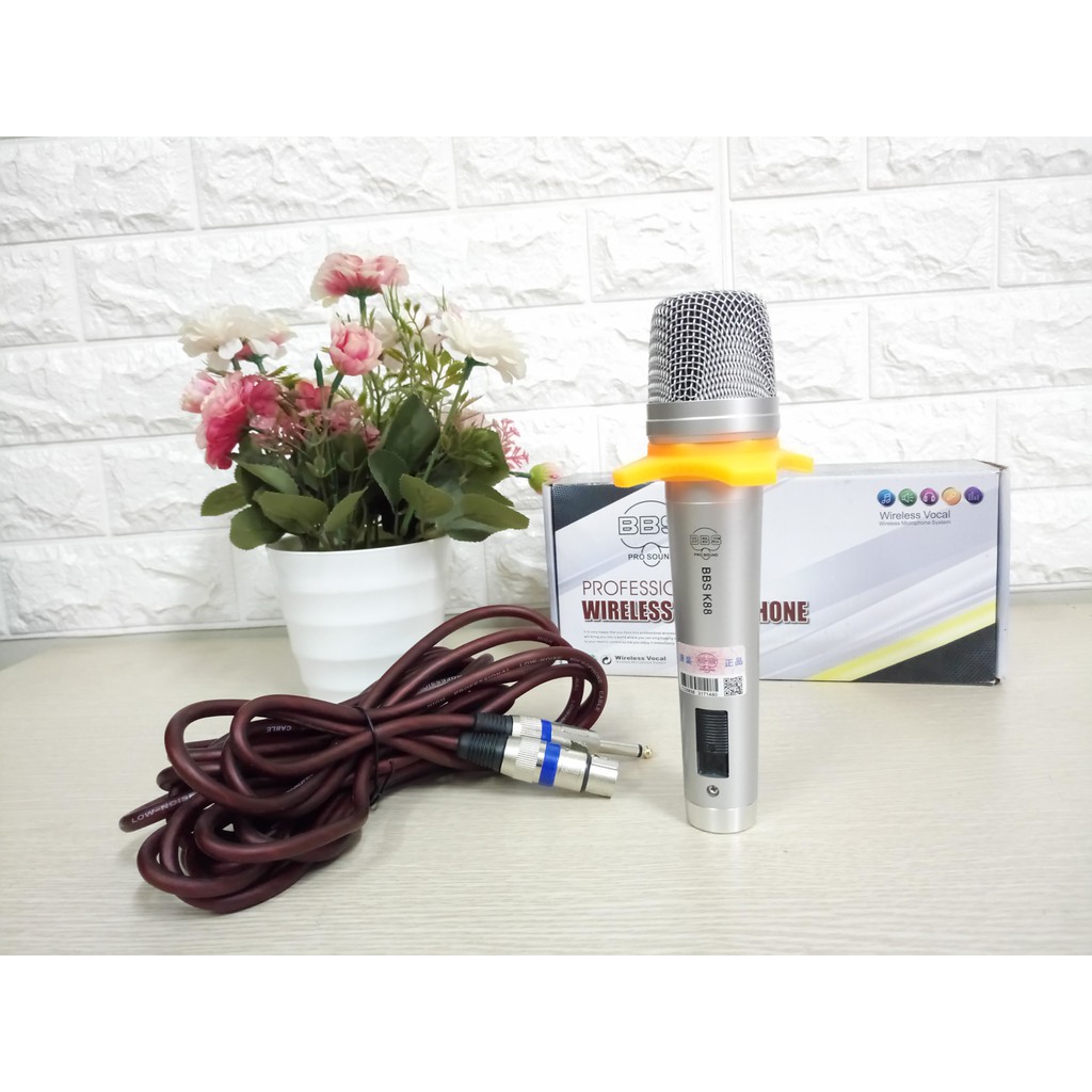 [HCM]( HOT 2021 ) Micro Có Dây Cao Cấp Micro Giá Rẻ Micro Bbs K88 Karaoke Mic Có Dây Bbs Xịn Hát Là Hay Nghe Là Thích Âm Thanh Trong Sáng Chuyên Sự Kiện Sân Khấu Tay Mic Siêu Đẹp Sản Phẩm Mới Nhất 2020 Bh 12 Th