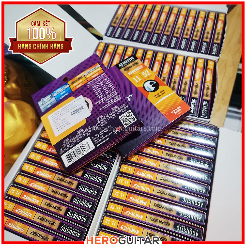 [Chính Hãng] - Dây đàn Guitar Elixir size 11 - Hàng nhập khẩu Chính hãng USA