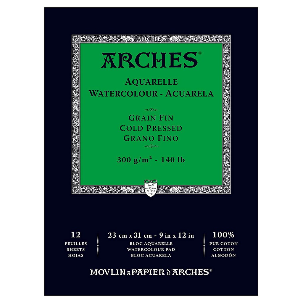 Giấy màu nước Arches