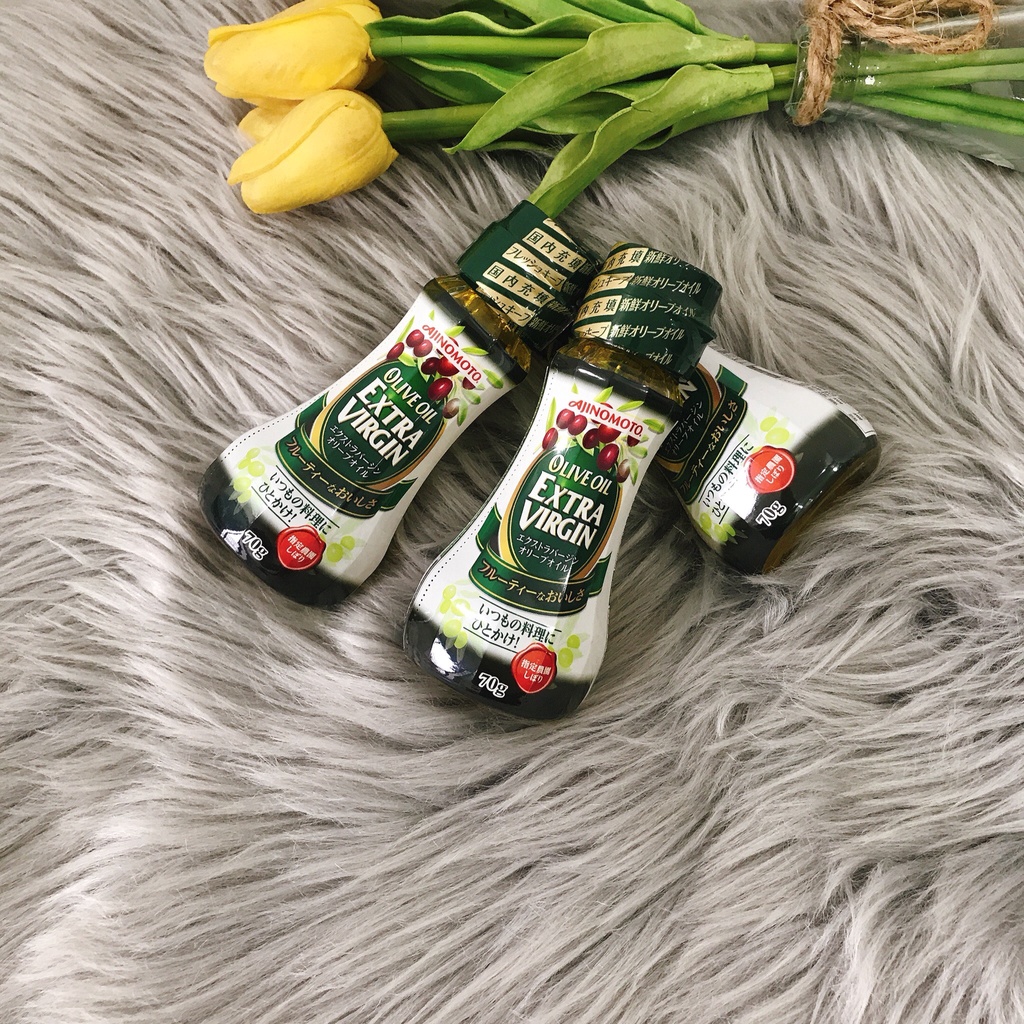 Dầu olive Ajinomoto Extra Virgin 70g - Hàng Nhật