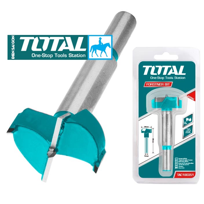Mũi khoan gỗ mũi khoét gỗ 25mm 35mm total chính hãng tac180251