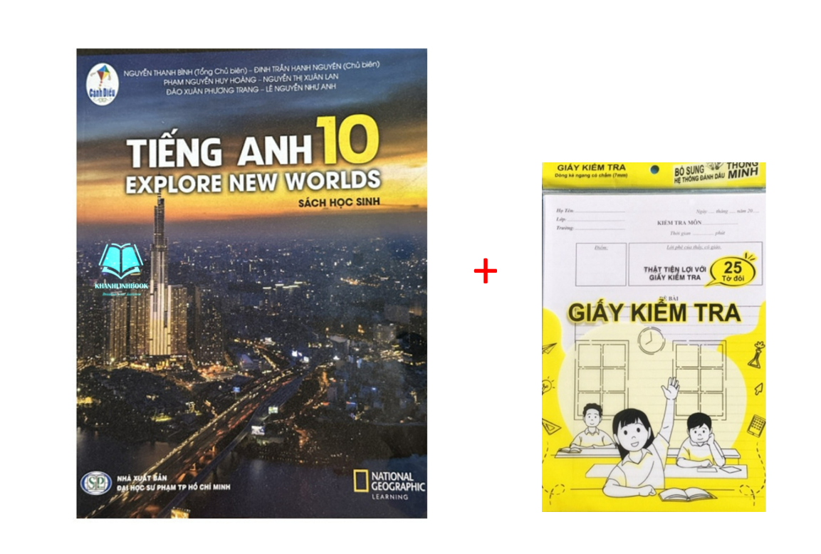 Sách - Tiếng Anh 10 - Explore New Worlds - Sách Học Sinh ( Cánh Diều )