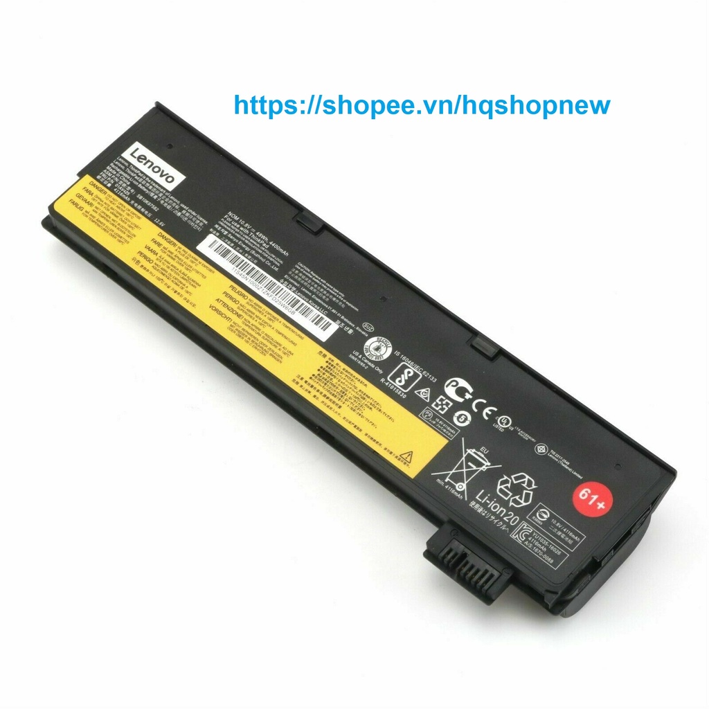 ️ pin laptop lenovo thinkpad t470, t570, t480, t580, p51s, p52s, a475, a485, tp25 6 cell