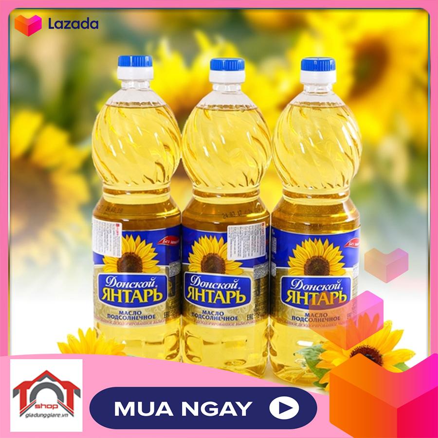 >> SO SÁNH GIÁ DẦU HƯỚNG DƯƠNG TƯỜNG AN 1 LÍT | Shopee Lazada Sendo Tiki 58 Dầu ăn hướng dương KUBANOCHKA (Chai 1 lít) nhập khẩu từ CHLB Nga -TOT Shop